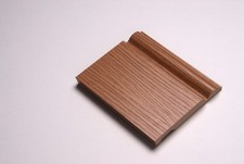 Skirting and Architrave Boards  MDF  Oak Foil  Torus  130 x 15 x 2400mm