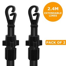 Extending clothes prop - x,