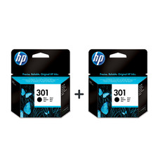 Genuine HP 301 / 301XL Black /