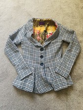 Lisa Jayne Dann Winter Wool Mix Jacket / Coat - Smart Blazer Style , Size 8