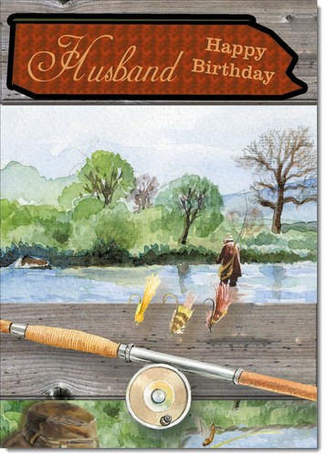 Doodlecards husband birthday - husband,