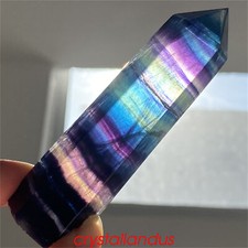 1pc Natural Rainbow fluorite