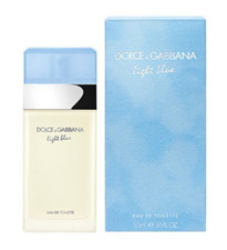 Dolce & Gabbana Light Blue 50ml Women's Eau de Toilette NEW