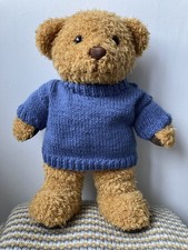 Handmade Denim Blue Jumper for