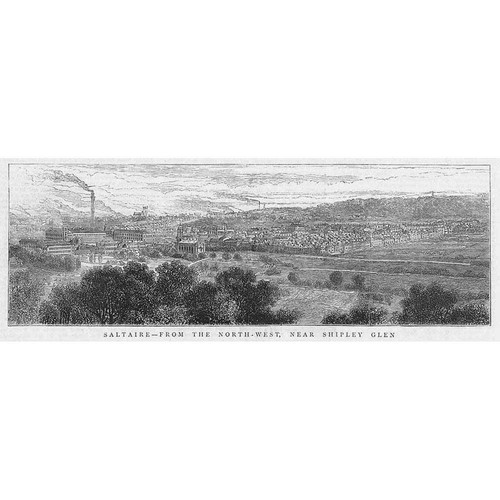 Saltaire from the north west - the,