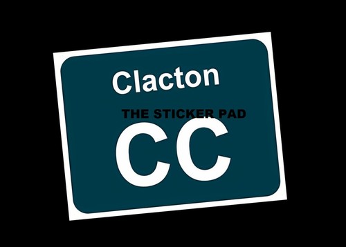 Sticker clacton depot - -,