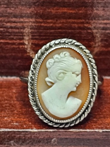 Antique victorian cameo - cameo, silver