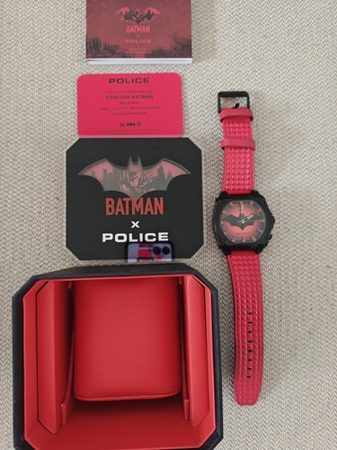 Police forever batman - batman, red