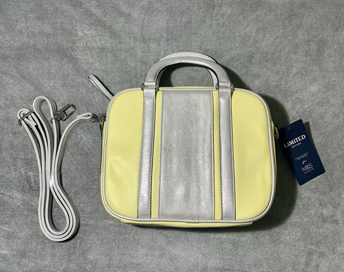 Yellow silver crossbody camera - silver,