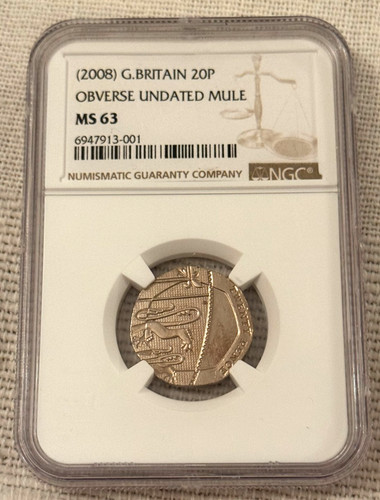 Undated high graded 20p - high, twenty