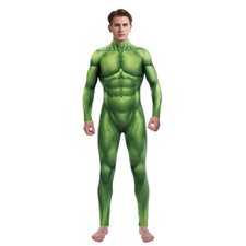 Green Hulk Muscle Jumpsuit
