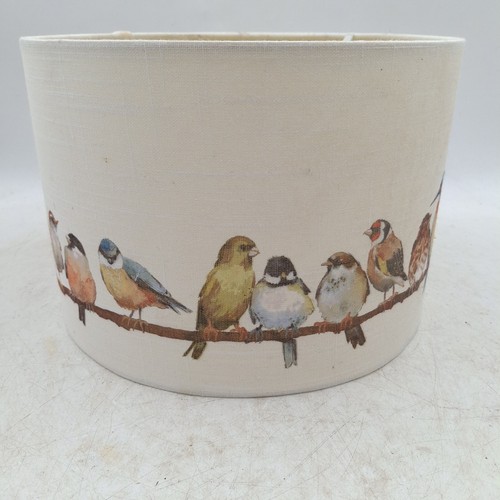 Bird print drum - bird,