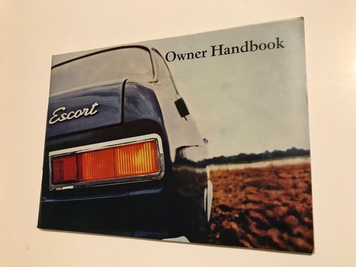 Ford escort owner - ford, mk