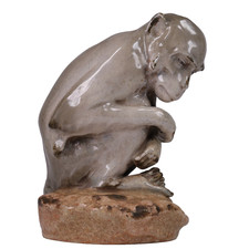 Austrian Amphora Monkey