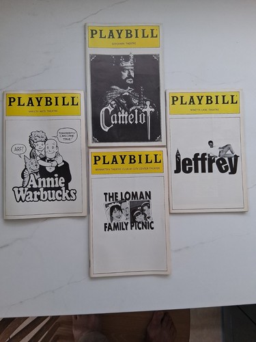 Playbill magazines 1993 - 4,
