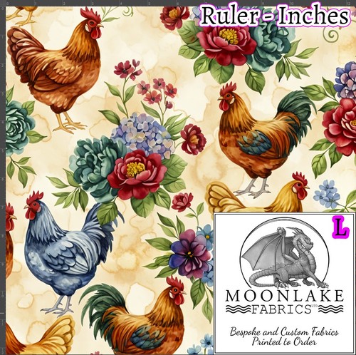 Chickens vintage country style - country,