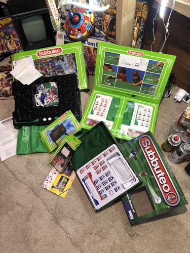 Subbuteo football game bundle - football,