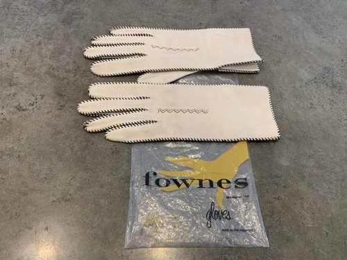 Vtg deerskin gloves - vtg,