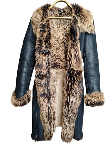 Black lambskip toscana belted - lambskip,