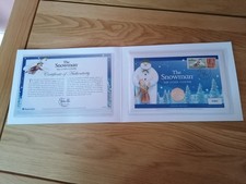 2019 The Snowman 50p Coin Cover and 1st Class Stamp Limited Edition 0094/1000 