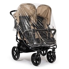 Side by Side Rain Cover Compatible with Maxi Cosi - Fits All Models