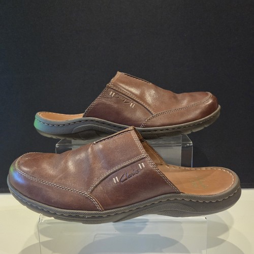 Clarks men brown leather - men's,