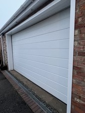 Electric Double Garage Door Garador 15ft wide (2.6m tall)  