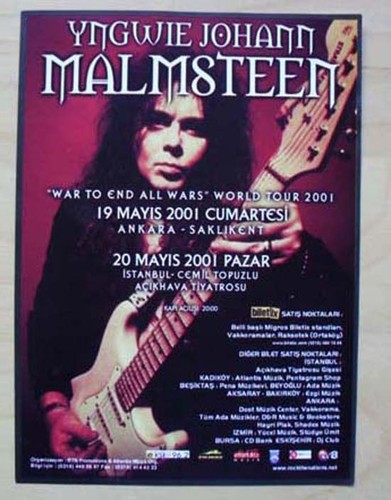 Yngwie malmsteen ankara - yngwie, +