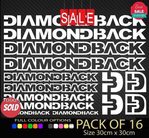 Diamondback vinyl decal - diamondback,