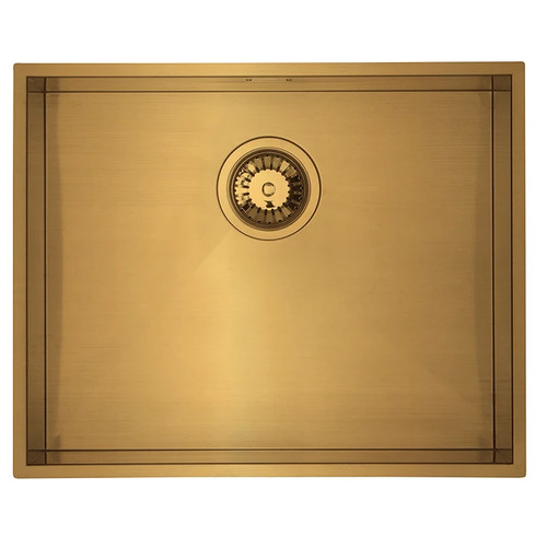 New gold brass undermount - new,