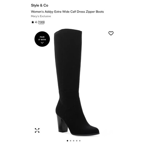 Style boots womens size - &,
