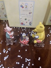 Set Of Three Royal Dalton Winnie The Pooh Collection Figurines