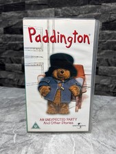 Paddington Bear An Unexpected Party & Other Stories VHS Video Tape Rare Vintage