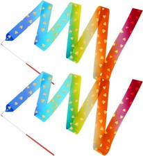 2pcs Rhythmic Dance Ribbons