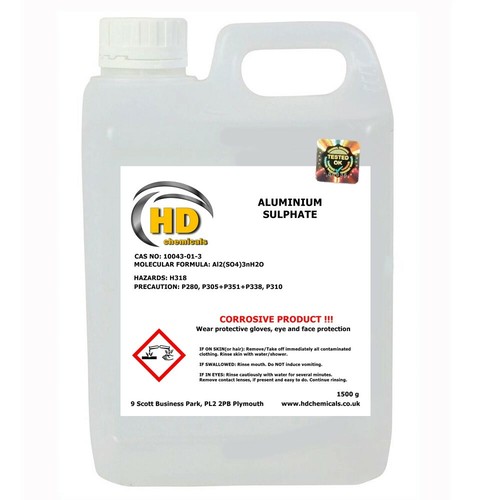 Aluminium sulphate powder - aluminium,