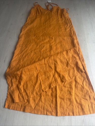 Next long linen dress 16 - long, uk