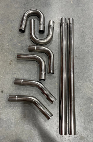 8pcs stainless steel - 2.5",