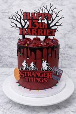 Stranger Things Birthday Cake