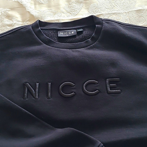Nicce men black crew - men's, m