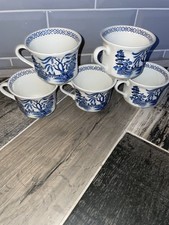 5x J&G MEAKIN BLUE WILLOW