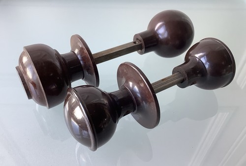 Bakelite door handles - door, knobs