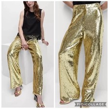 M&S Fully Lined Wide-Legged