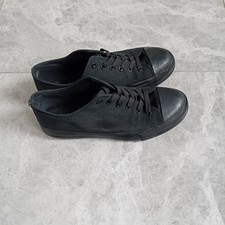 VTY Men's Trainers Size 9 UK Black Lace Up Casual Shoes