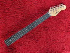 Maple Electric Guitar Neck  - with Tuners - Strat Style - (G1277)