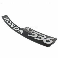 Decal for Honda HRH536 QXE Pro