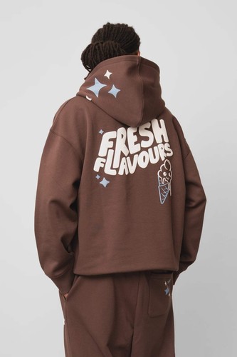 Fresh flavours logo hoodie - flavours,