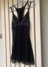 New ladies black lace negligee - ladies,