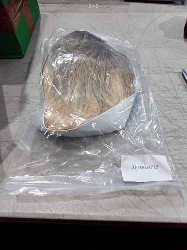 Short ombre blonde wig - short, with