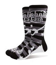 Johnny Cash Socks Guitars N