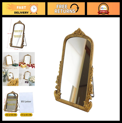 Vintage makeup vanity - vintage, mirror